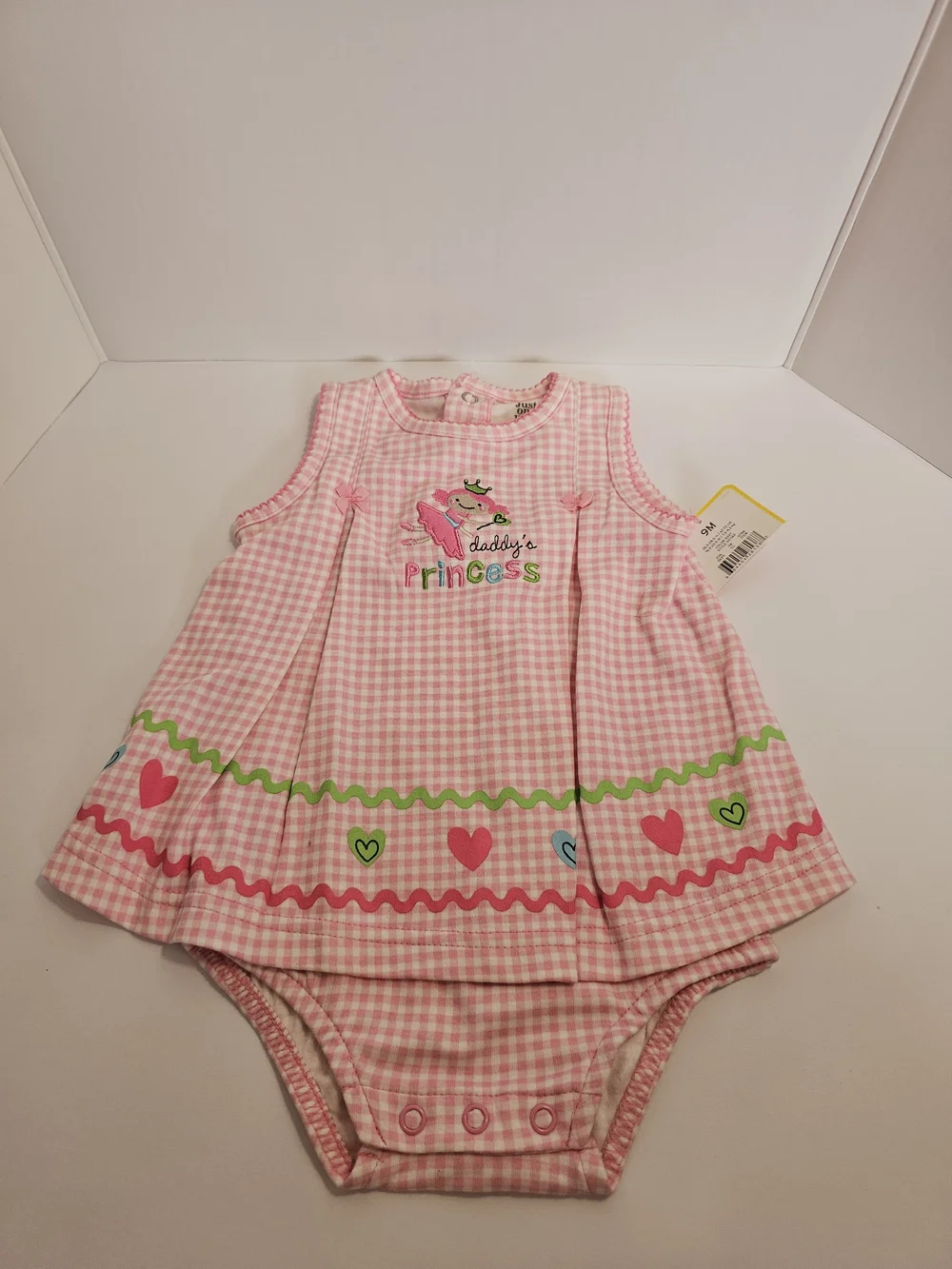 NWT - Baby Girls Summer Onesie & Dresses Lot - Pink, Yellow, White, Black - Picture 14 of 16